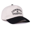 Cowboys & Tequila Two-Tone Canvas Cotton Cap