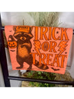 Retro Trick or Treat Raccoon Tee