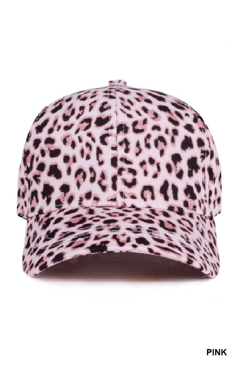 Leopard Pattern Baseball Cap