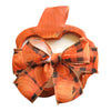 Pumpkin Wooden Dough Bowl Candle