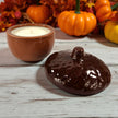 Acorn Glass Glazed Trinket Candle
