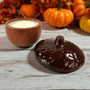 Acorn Glass Glazed Trinket Candle