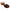 Acorn Glass Glazed Trinket Candle