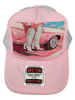 Pretty Pink Cowgirl Trucker Hat