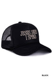Jesus Saves I Spend Mesh Trucker Cap
