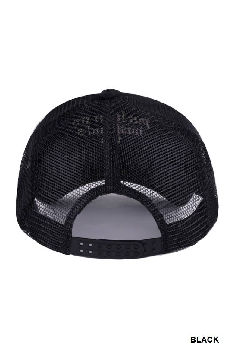 Jesus Saves I Spend Mesh Trucker Cap