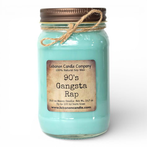 90's Gangsta Rap Candle