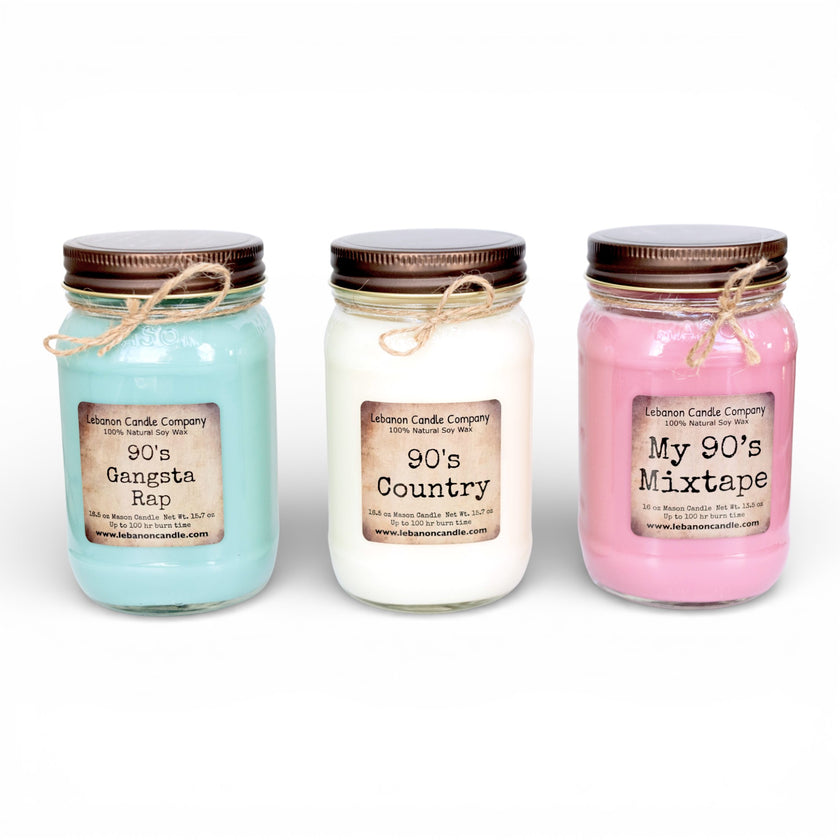 90's Nostalgia Candle Set