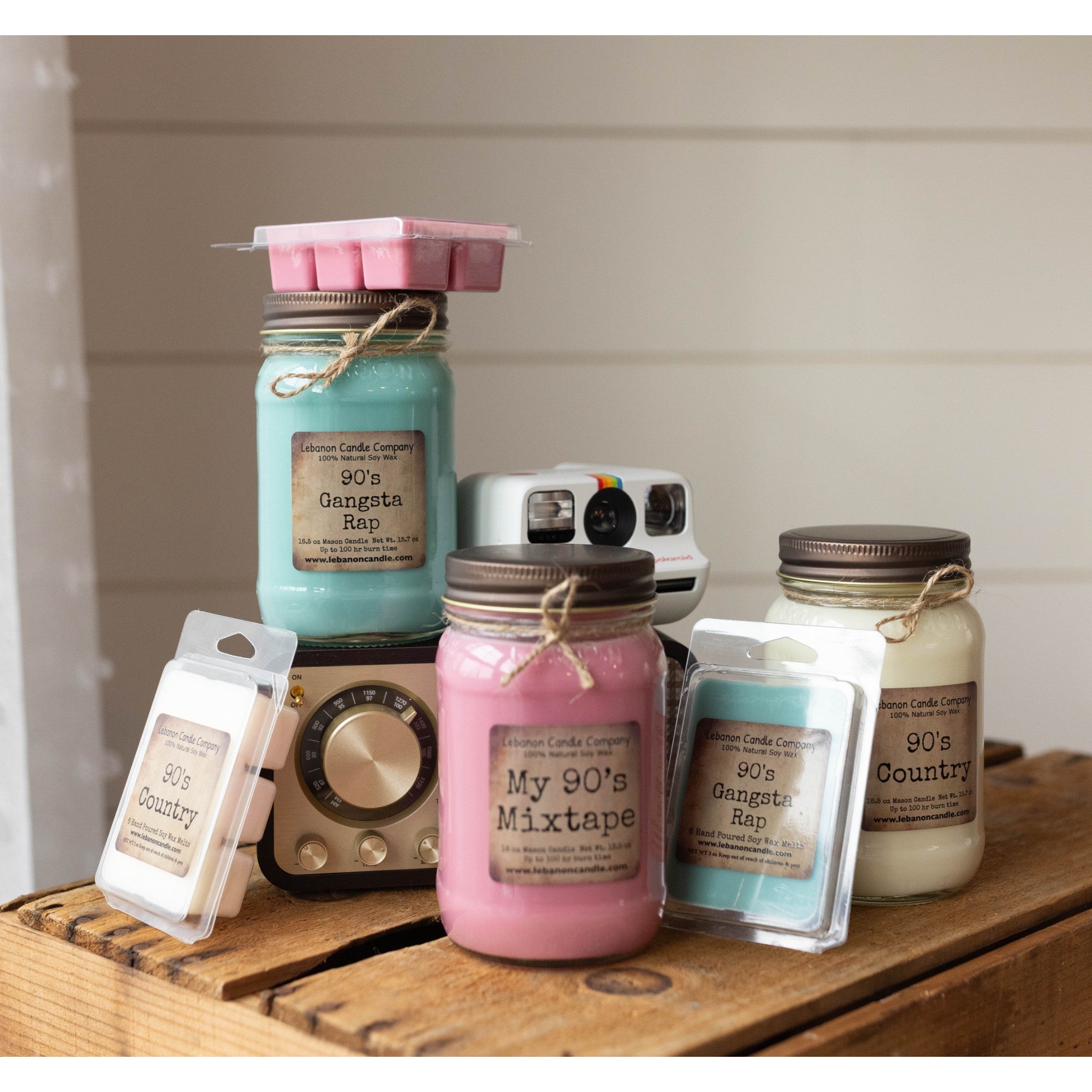 90's Nostalgia Candle Set