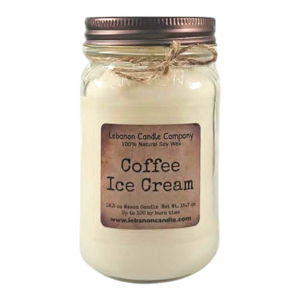 Coffee Ice Cream Candle