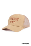 The Cowboy Hat Baseball Mesh Cap
