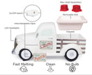 White Truck  Fragrance and Wax Warmer with Two Holiday Signs