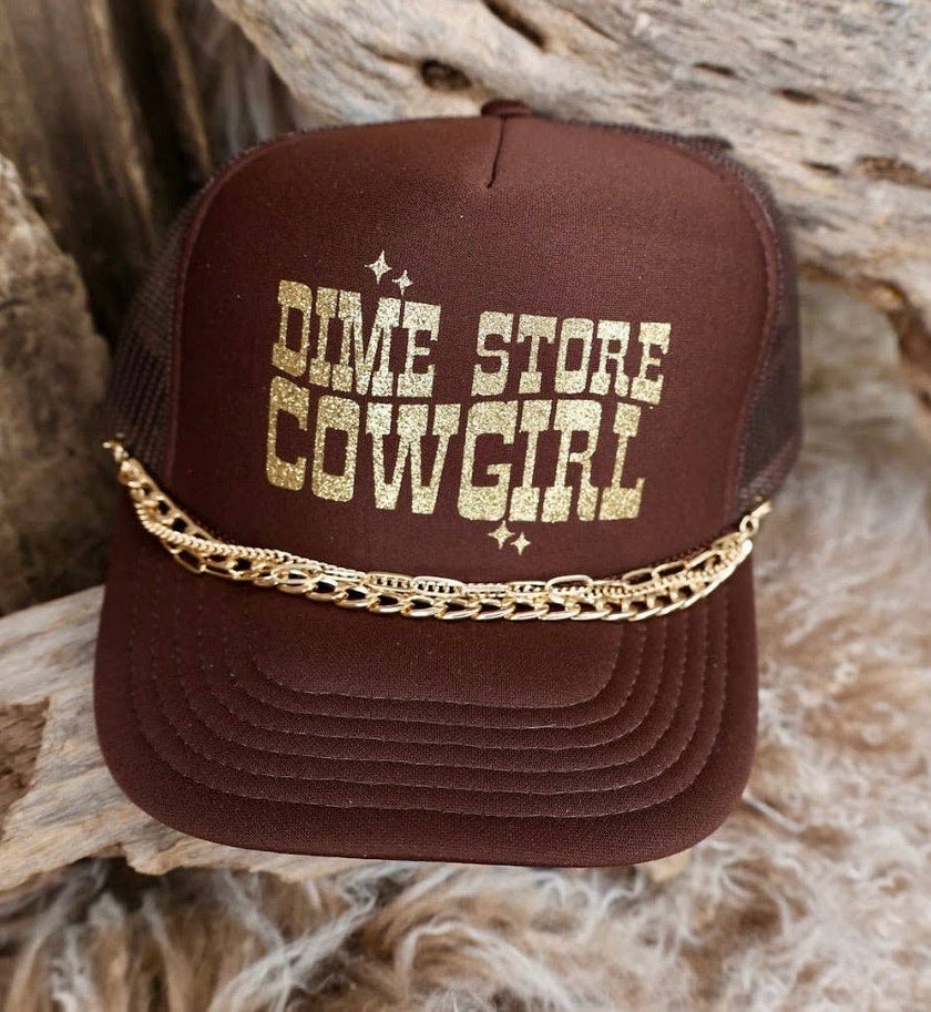 Dimestore Cowgirl Trucker Hat