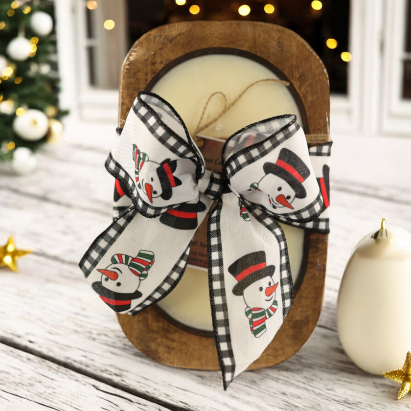 Christmas Cuddles Scented Christmas Dough Bowl Candle