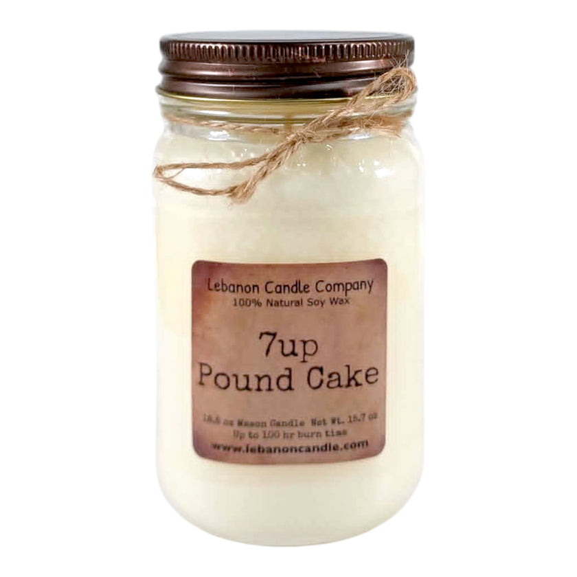 7UP Pound Cake Candle