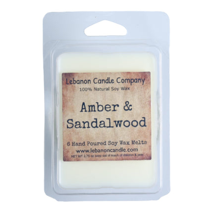 Amber & Sandalwood Wax Melt