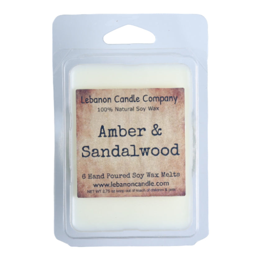 Amber & Sandalwood Wax Melt