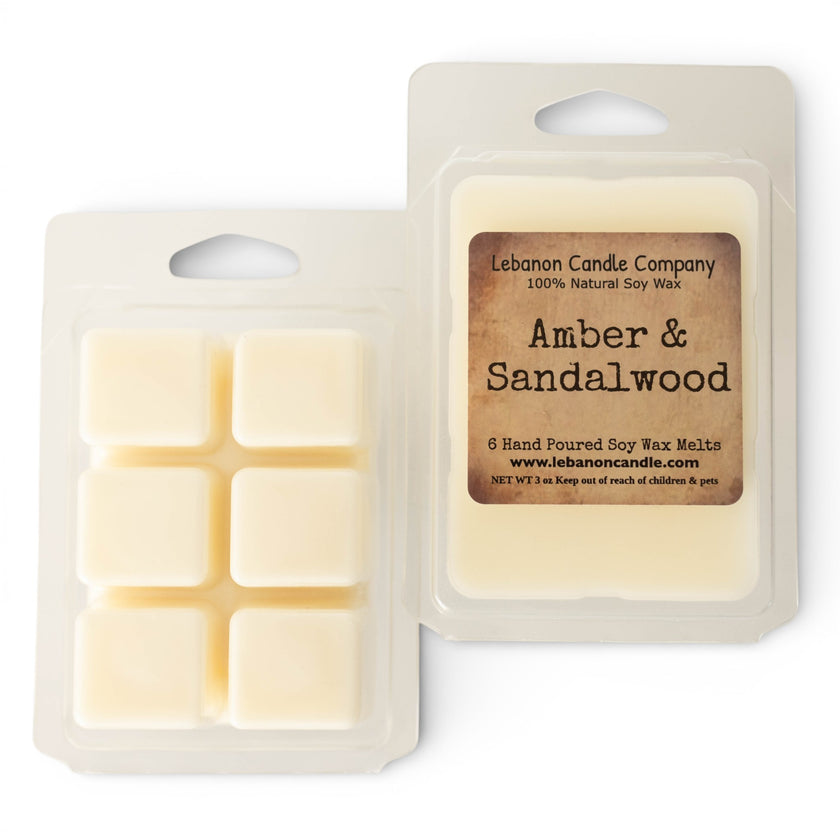Amber & Sandalwood Wax Melt