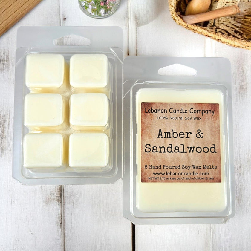 Amber & Sandalwood Wax Melt