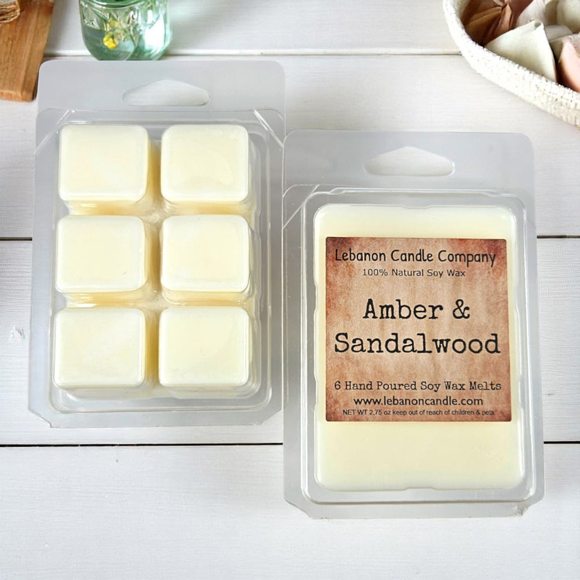 Amber & Sandalwood Wax Melt