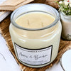 Apples & Bourbon Double Wick Candle