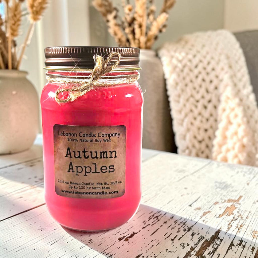 Autumn Apples Candle