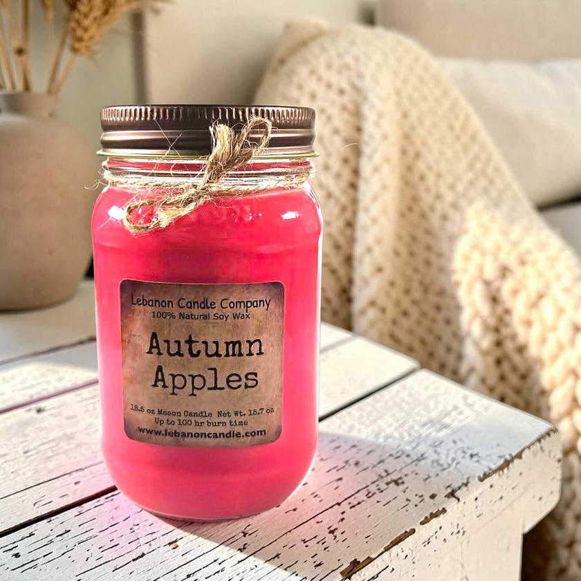 Autumn Apples Candle