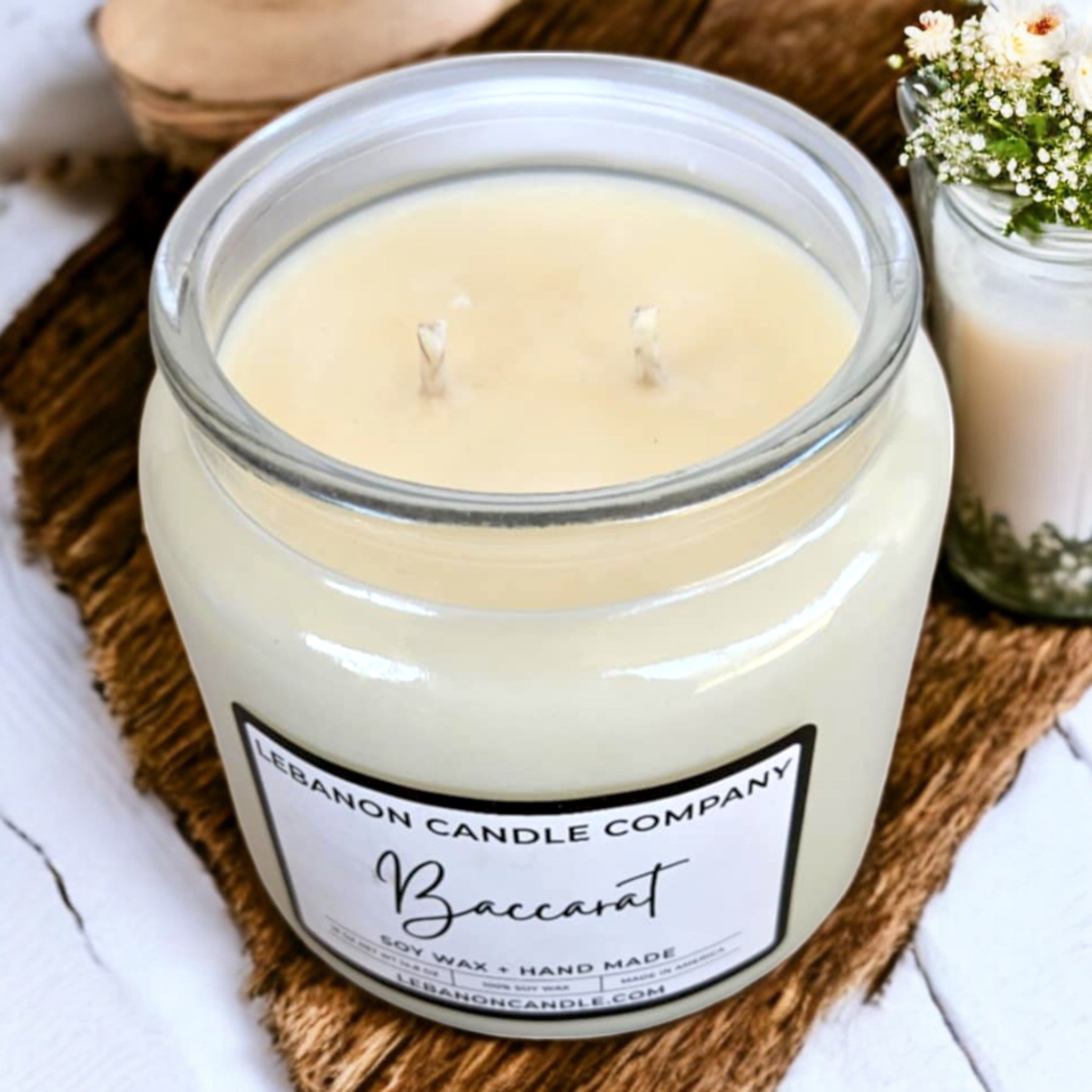 Baccarat Double Wick Candle