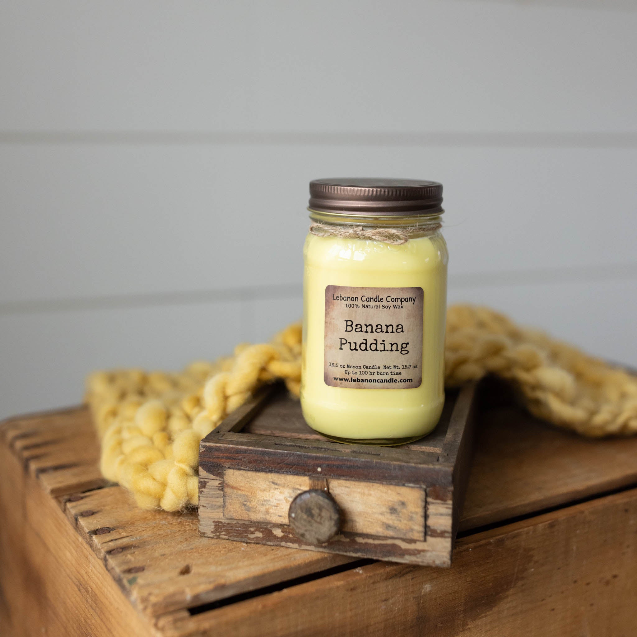 Banana Pudding Candle