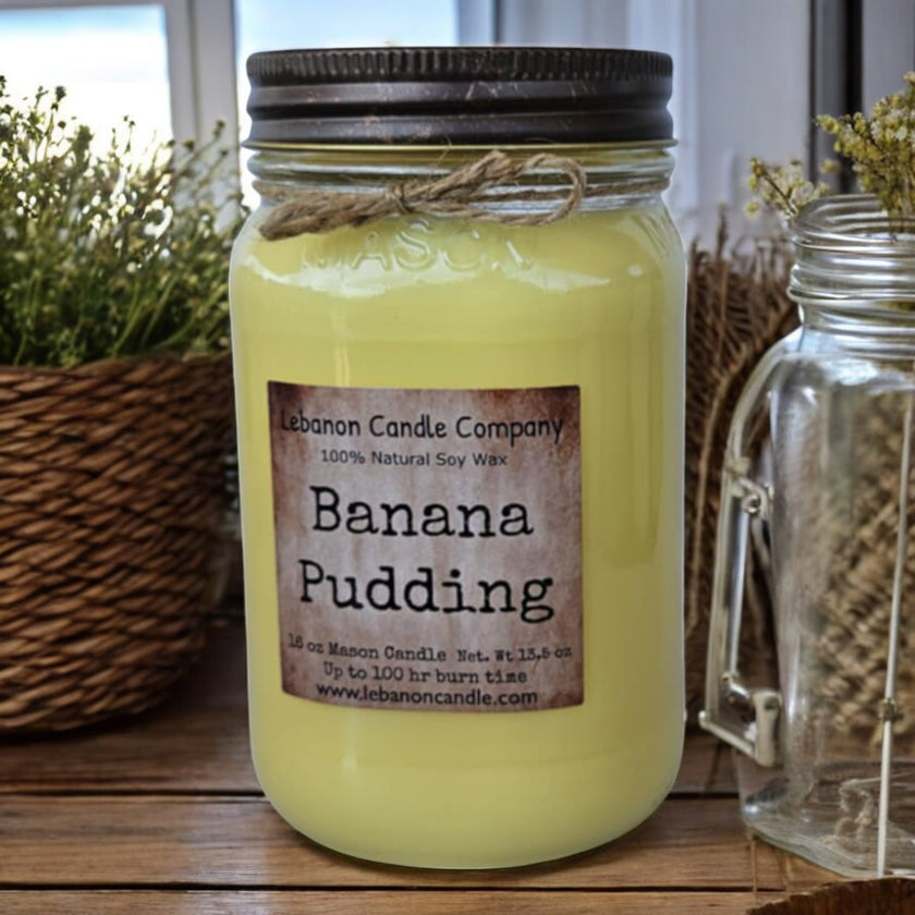 Banana Pudding Candle