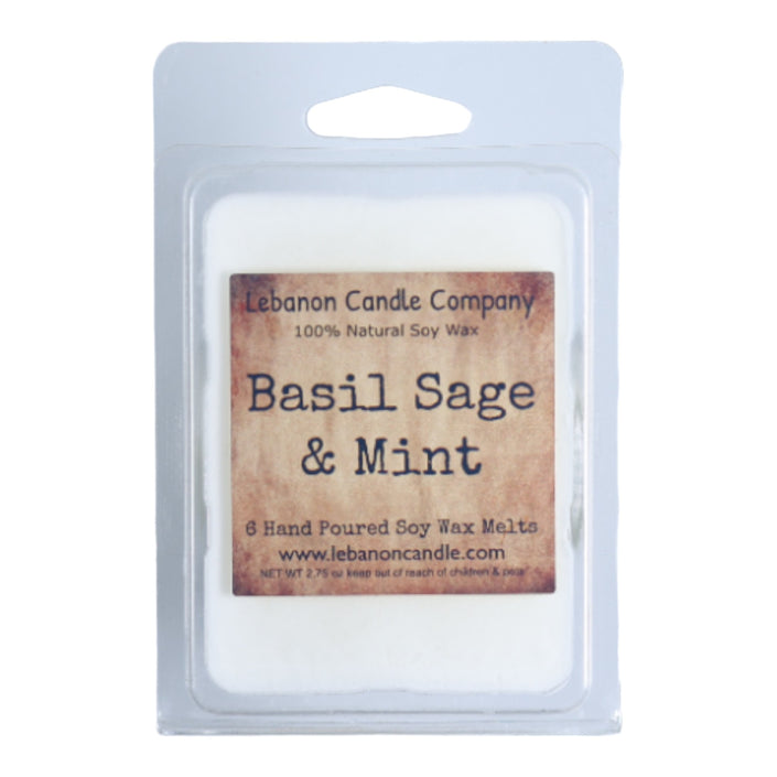 Basil Sage & Mint Wax Melt