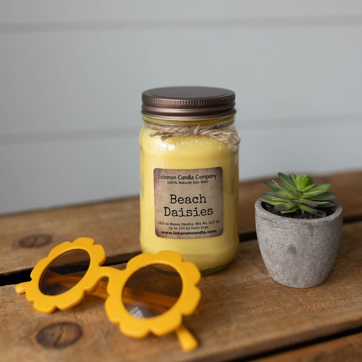 Beach Daisies Candle