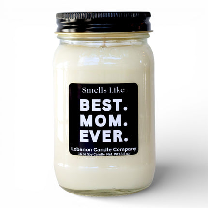 Best Mom Ever Funny Candle