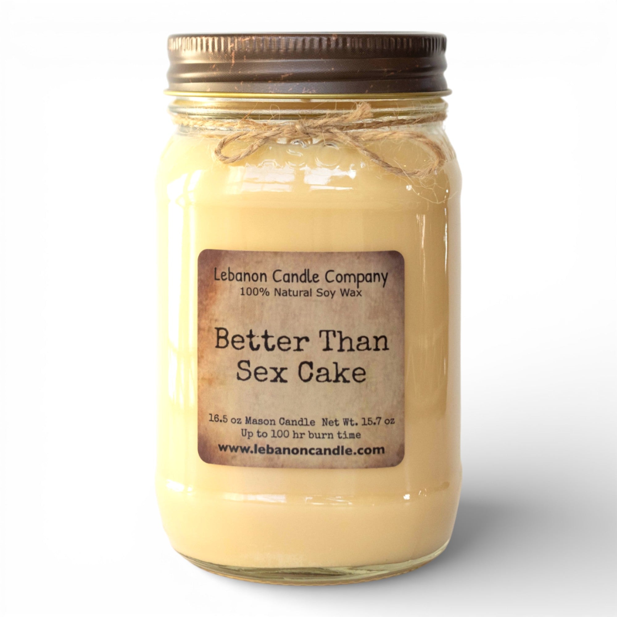 Better Than Sex Cake Candle