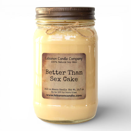 Better Than Sex Cake Candle