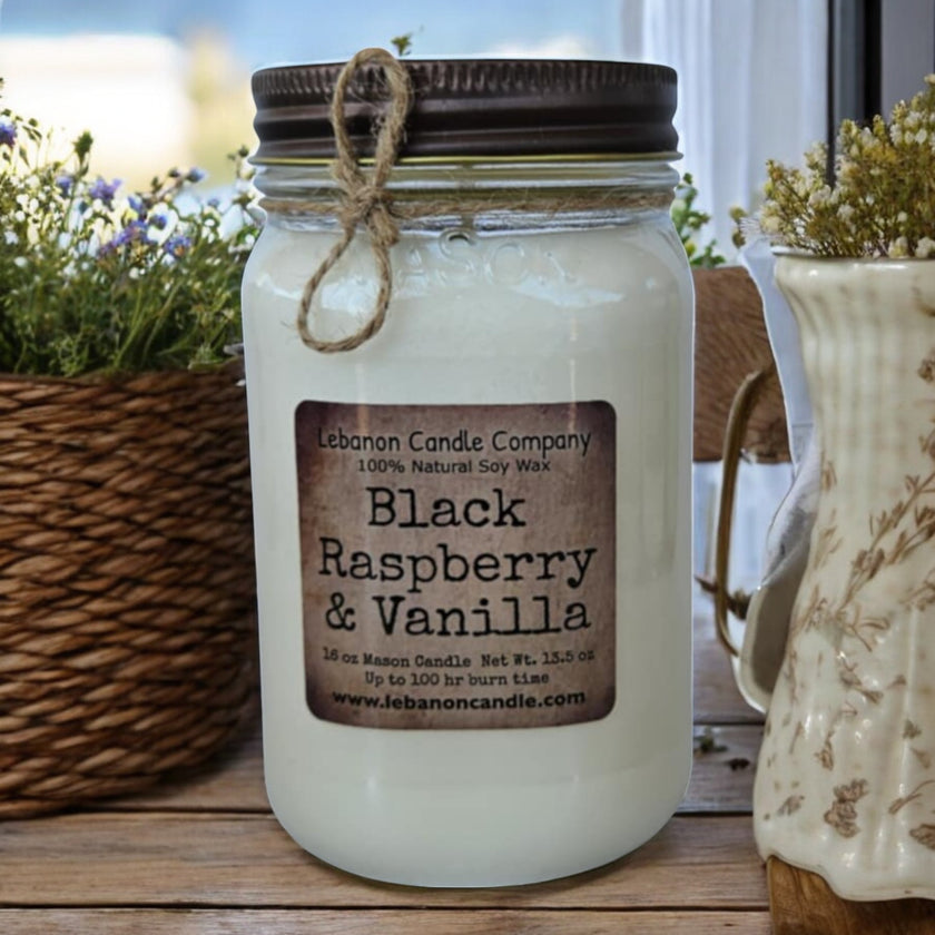 Black Raspberry & Vanilla Candle