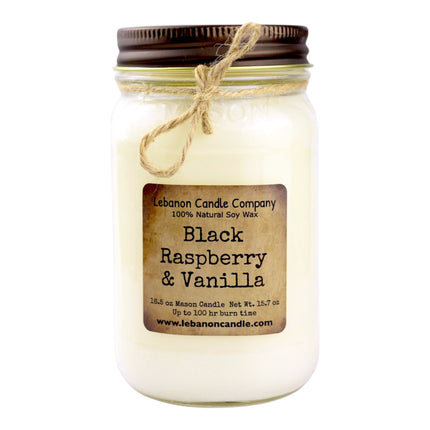 Black Raspberry & Vanilla Candle