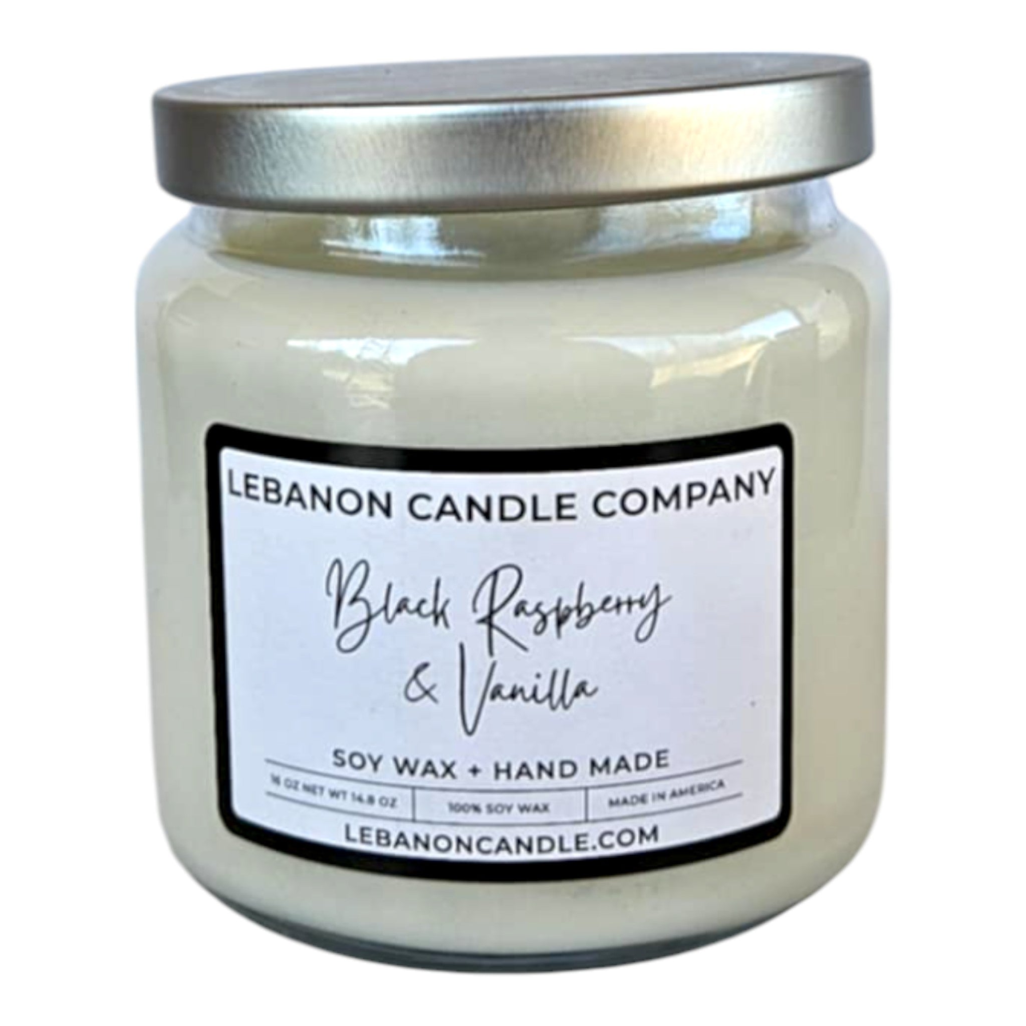 Black Raspberry & Vanilla Double Wick Candle