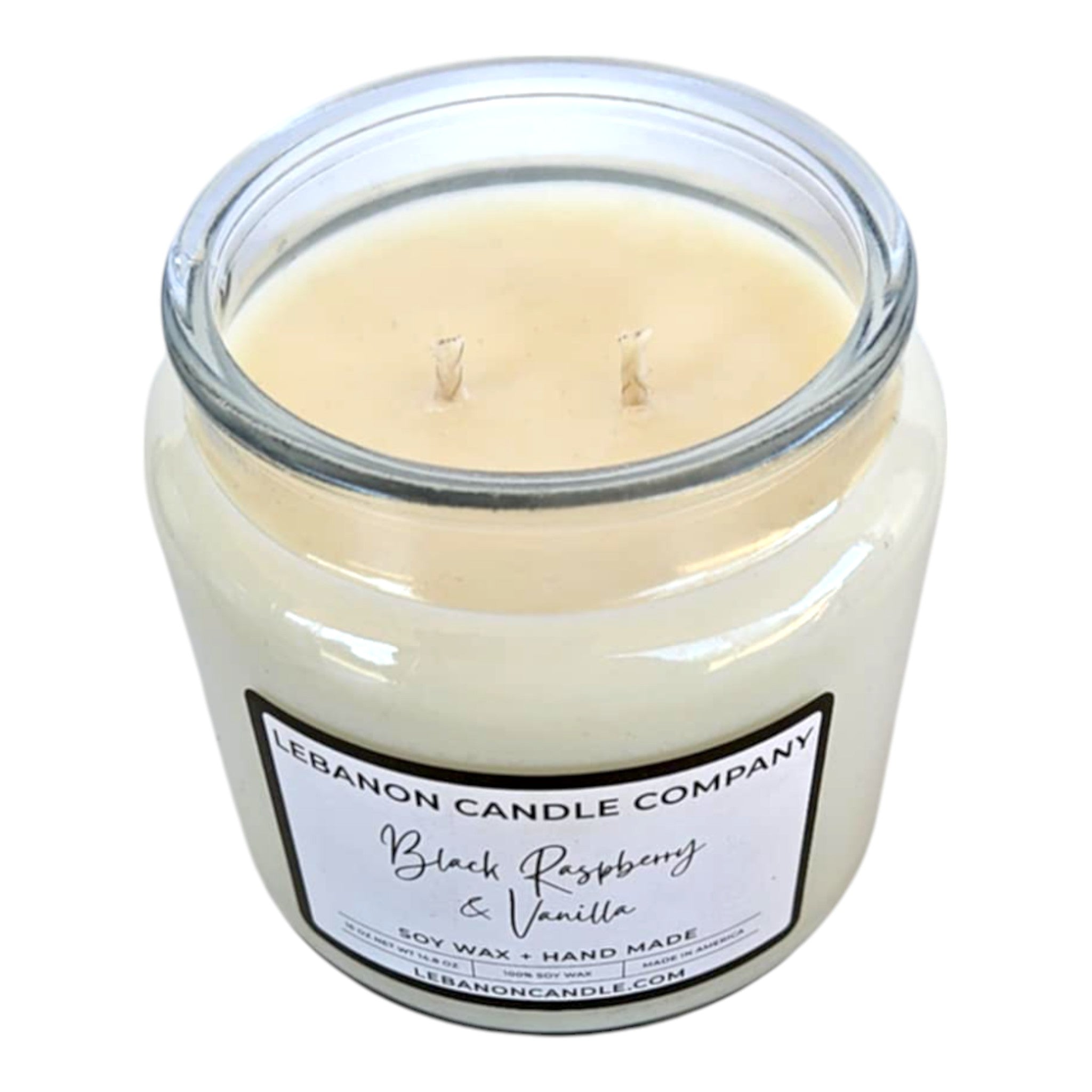 Black Raspberry & Vanilla Double Wick Candle