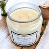 Black Raspberry & Vanilla Double Wick Candle