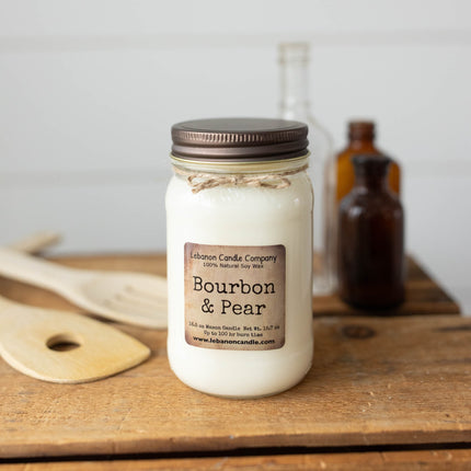 Bourbon & Pear Candle