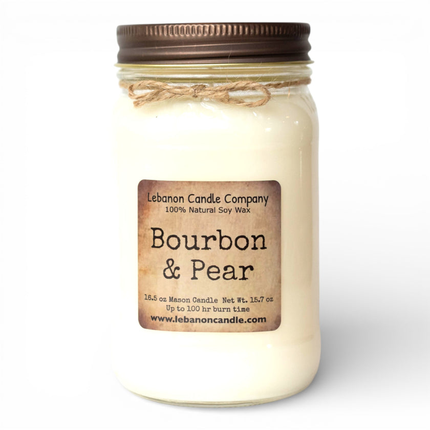 Bourbon & Pear Candle