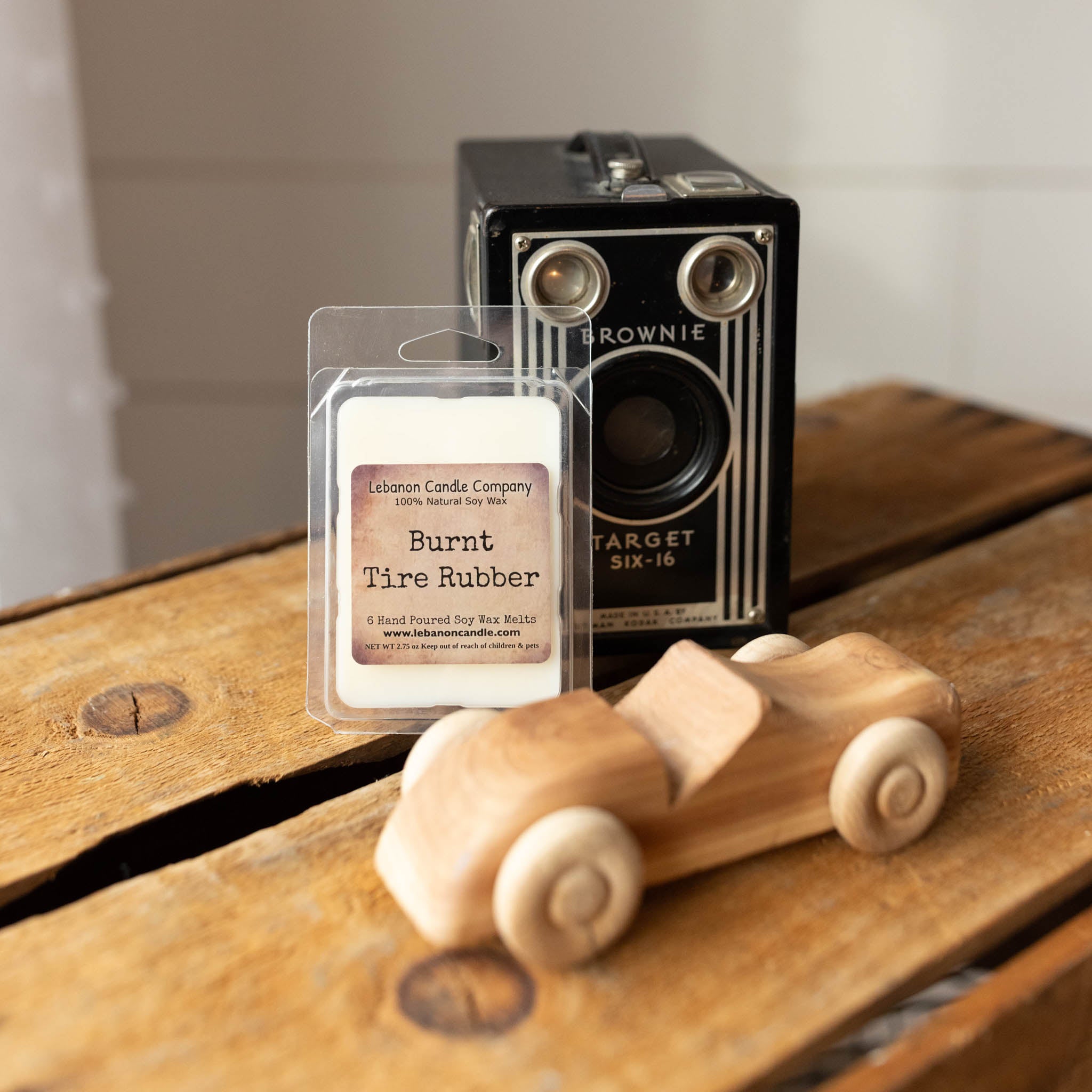 Burnt Tire Rubber Wax Melt