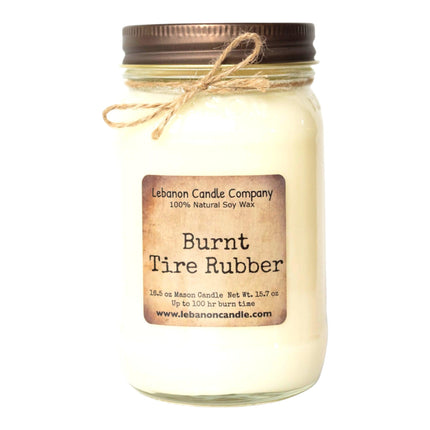 Burnt Tire Rubber Candle