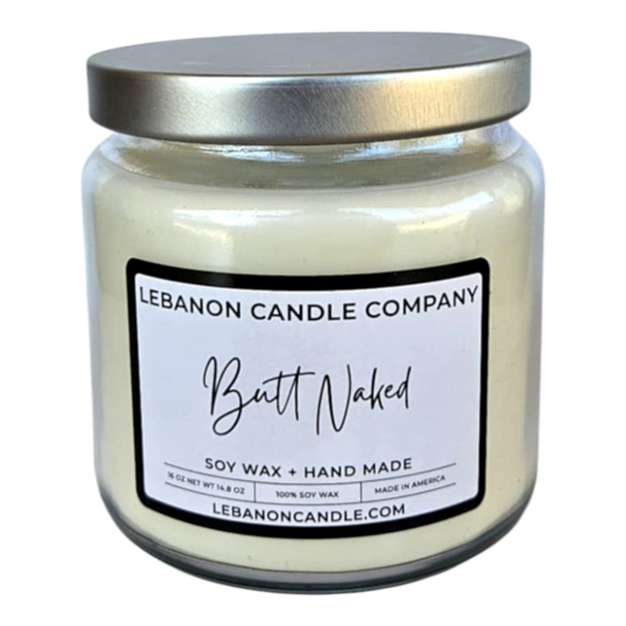 Butt Naked Double Wick Candle