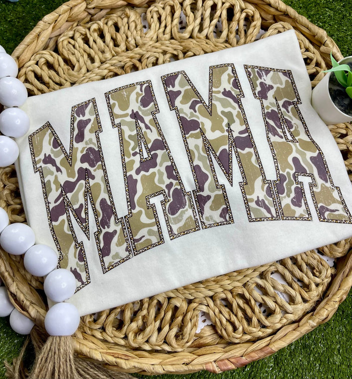 Camo Mama Graphic Tee