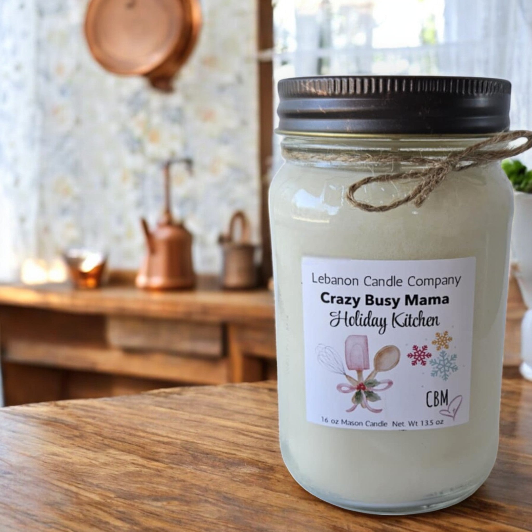 Crazy Busy Mama Exclusive Holiday Kitchen Candle