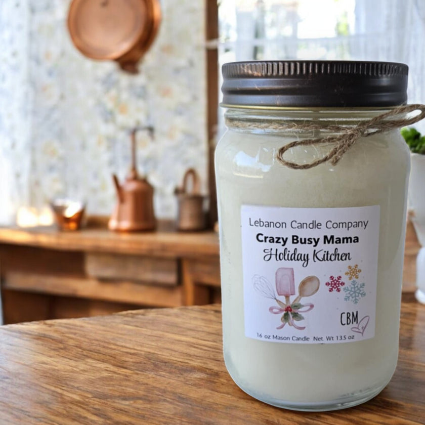 Crazy Busy Mama Exclusive Holiday Kitchen Candle