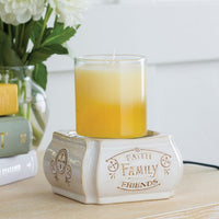 Faith Family Friends 2-In-1 Classic Fragrance Warmer