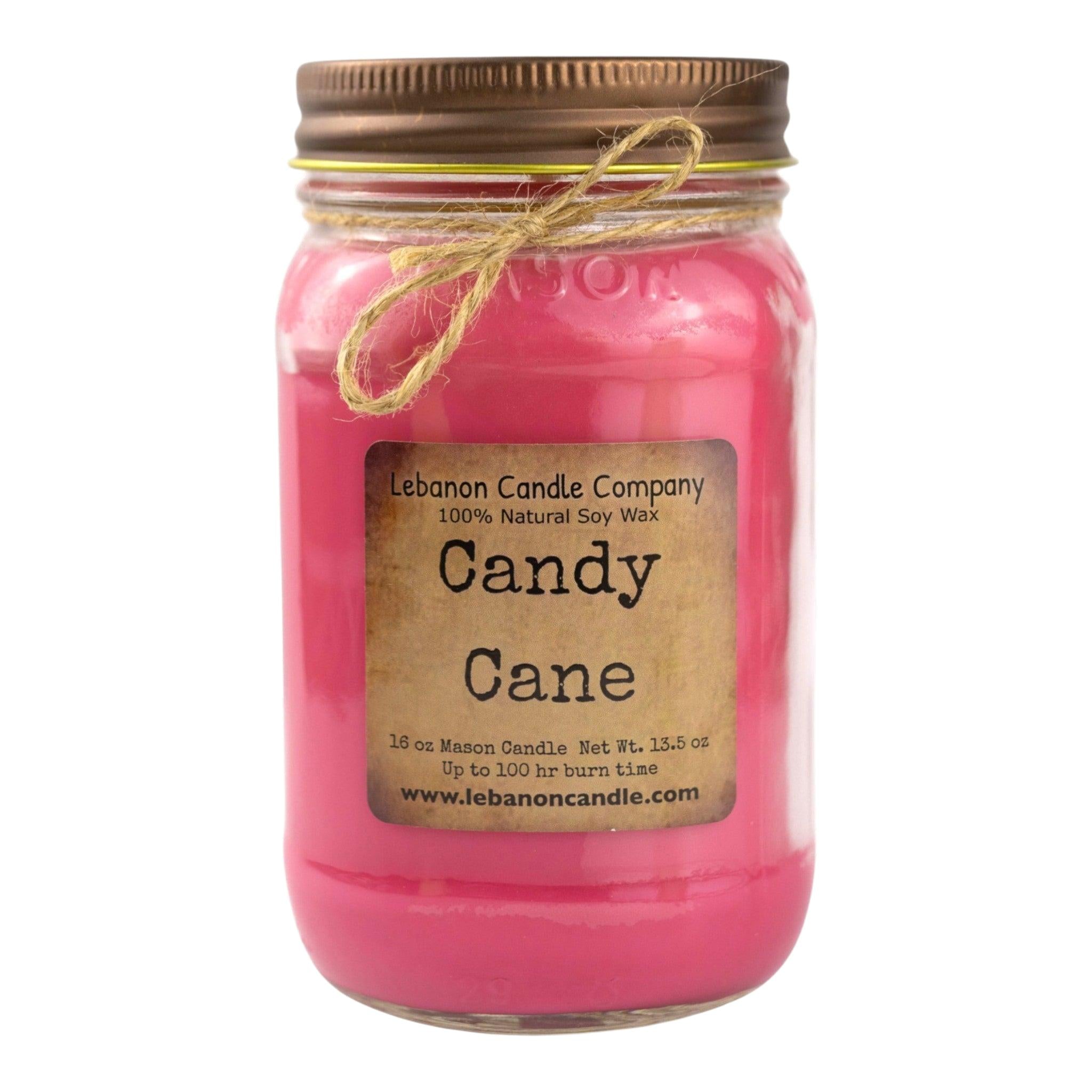Candy Cane Candle